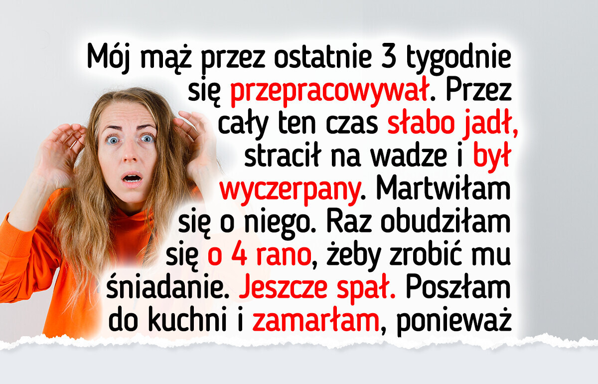 Obudziłam się o 4 nad ranem, by zrobić śniadanie dla mojego ciężko pracującego męża, a skończyło się pozwem o rozwód