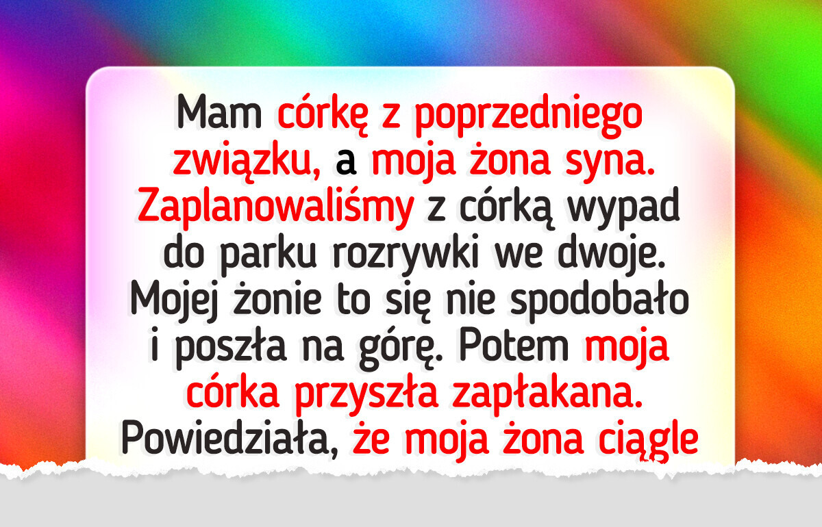 Wybrałem córkę zamiast pasierba, a konsekwencje zrujnowały moją rodzinę