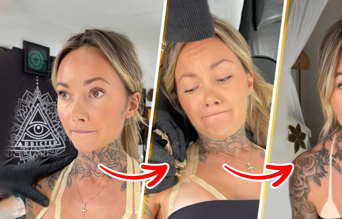 Kobieta wytatuowała sobie linie bikini, by wyglądać na opaloną, ale jest w tym pewien haczyk Kobieta wytatuowała sobie linie bikini, by wyglądać na opaloną, ale jest w tym pewien haczyk