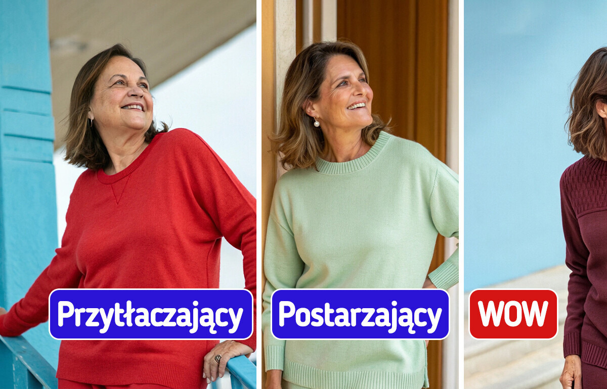 Kolory, w których kobiety po 50. roku życia wyglądają starzej