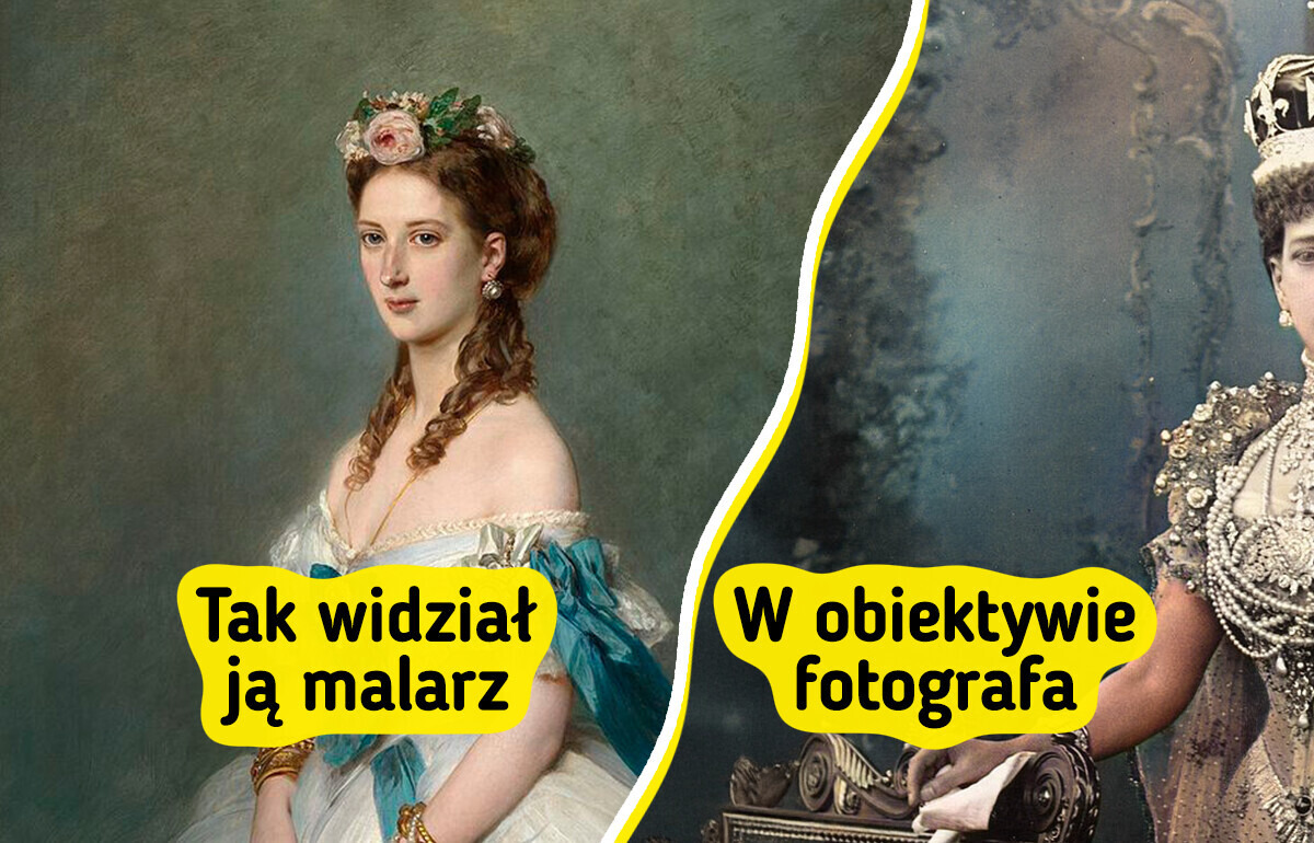 22 wizerunki kobiet z przeszłości, które pokazują różnicę między portretem a zdjęciem
