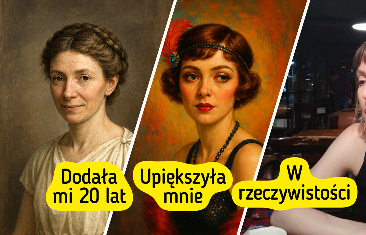 Jak sztuczna inteligencja przedstawiła mnie w różnych epokach