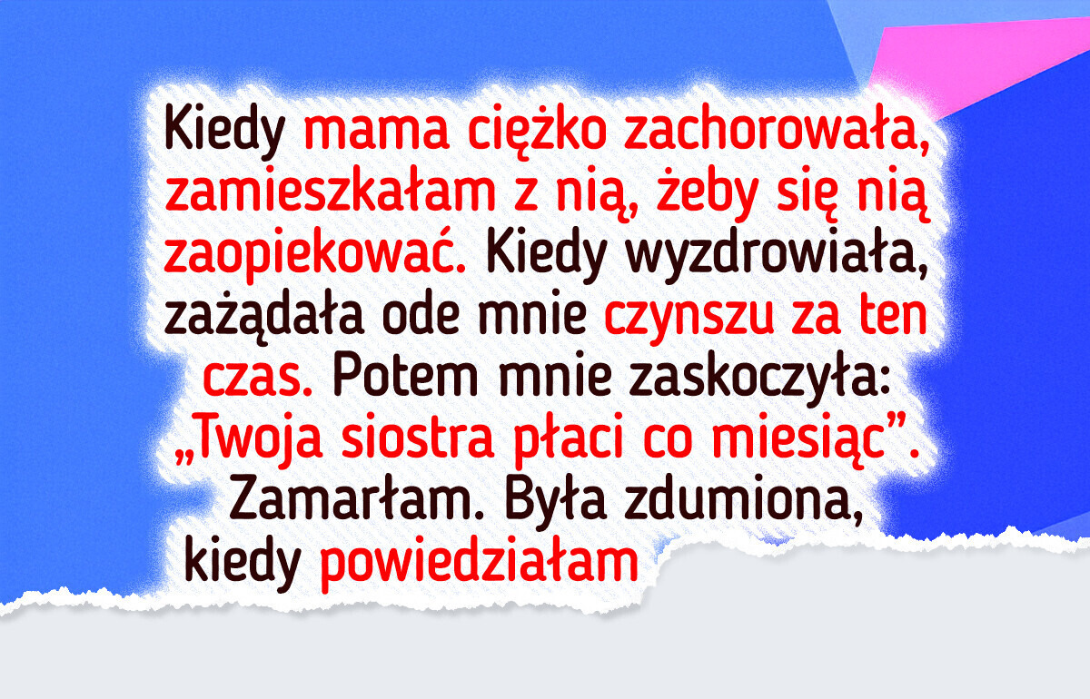 Zapewniałam mamie każde możliwe wsparcie, a ona zostawia mnie na lodzie Zapewniałam mamie każde możliwe wsparcie, a ona zostawia mnie na lodzie