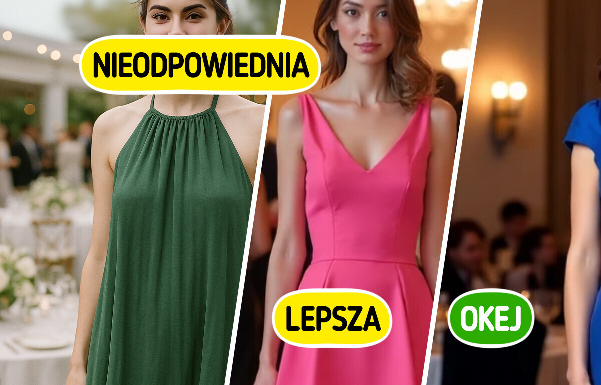 12 modowych faux-pas, które niestety przytrafiają się gościom na ślubie 12 modowych faux-pas, które niestety przytrafiają się gościom na ślubie