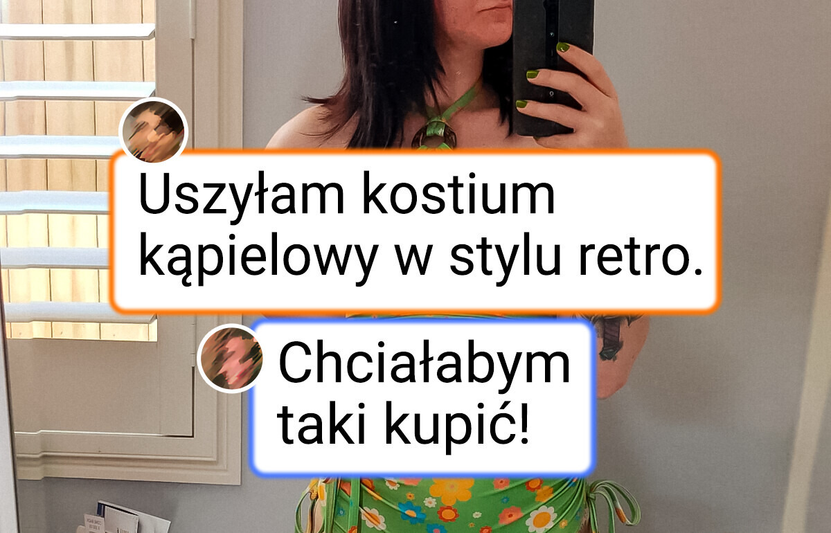 15 dziewczyn, które same uszyły sobie kostium kąpielowy i teraz budzą zachwyt na plaży
