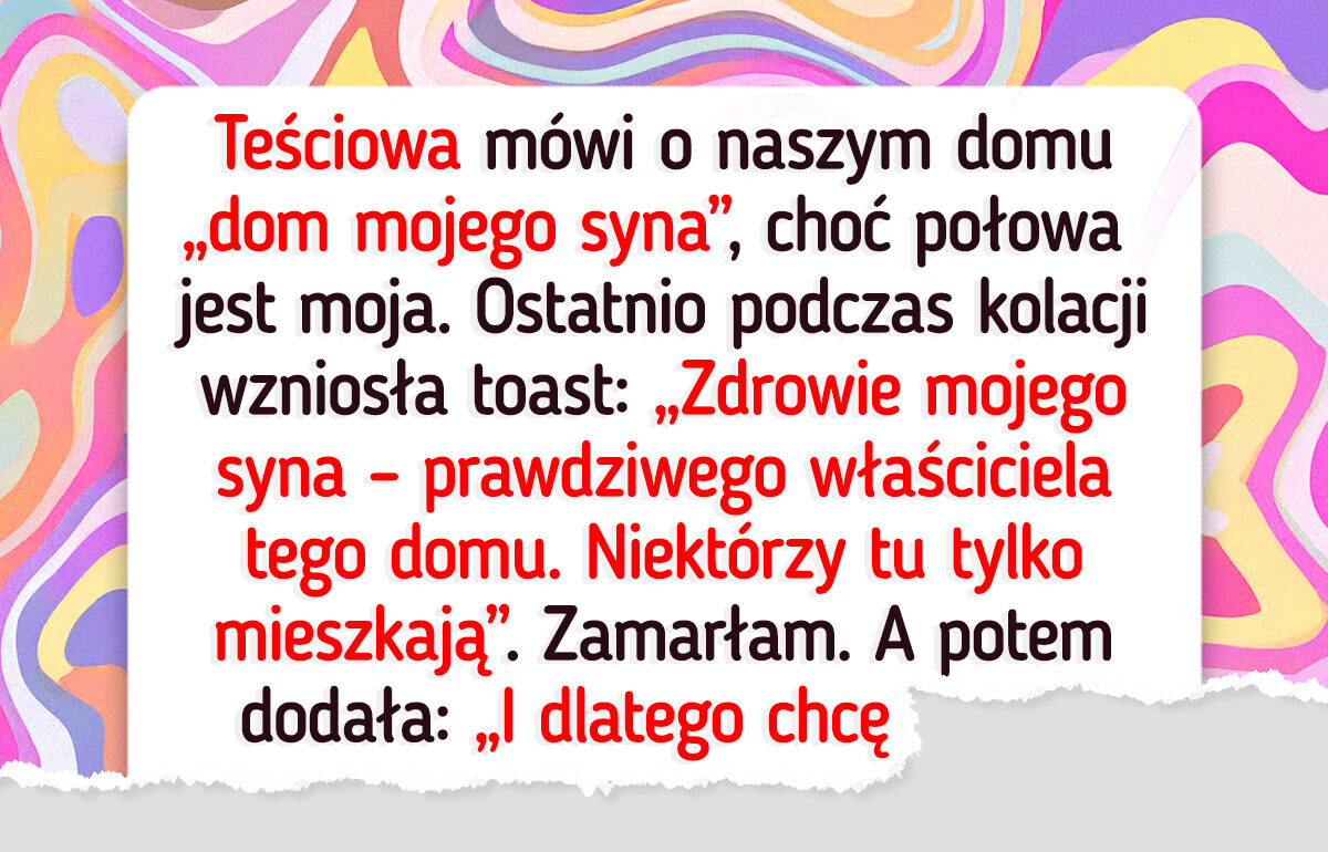 Teściowa zignorowała mnie w moim własnym domu, a potem wysunęła szokujące żądanie