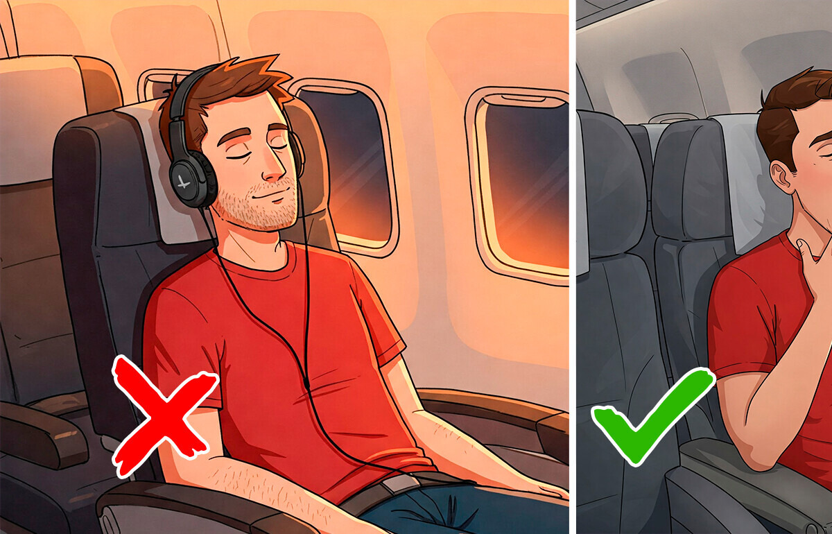 Dlaczego podczas lotu masz zatkane uszy i jak to zatrzymać Dlaczego podczas lotu masz zatkane uszy i jak to zatrzymać