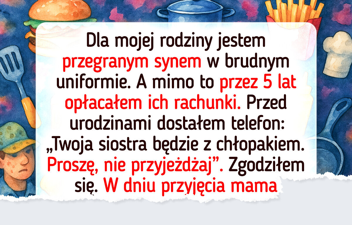 Mama nie zaprosiła mnie na swoje urodziny, bo burzę ich idealny obraz rodziny