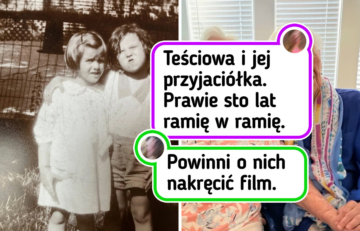 18 wzruszających fotografii o przyjaźni, która przetrwała dziesięciolecia