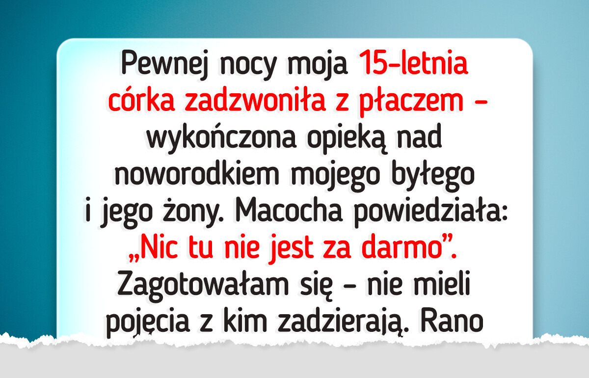 Żona mojego byłego traktuje naszą córkę jak darmową opiekunkę — nie spodziewała się mojej reakcji