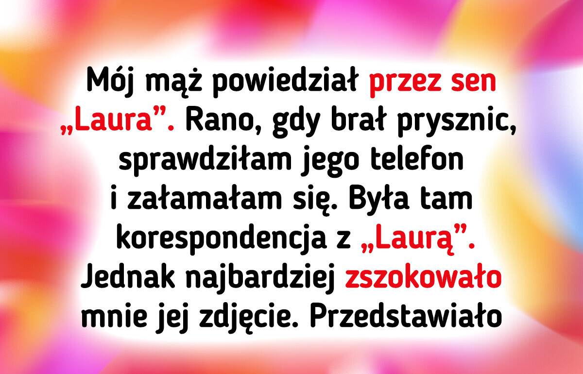 Mąż powiedział przez sen imię innej kobiety — zszokowało mnie, kim ona jest Mąż powiedział przez sen imię innej kobiety — zszokowało mnie, kim ona jest