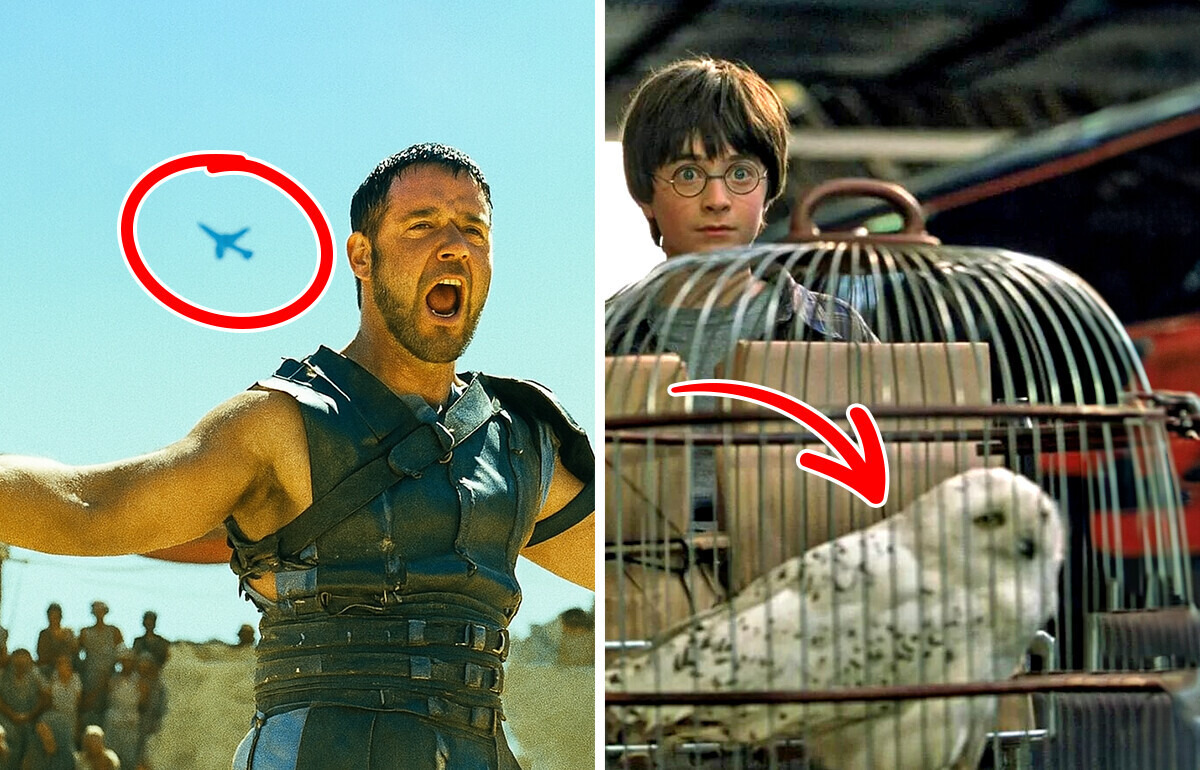 17 wpadek filmowych, które przegapili producenci i widzowie 17 wpadek filmowych, które przegapili producenci i widzowie