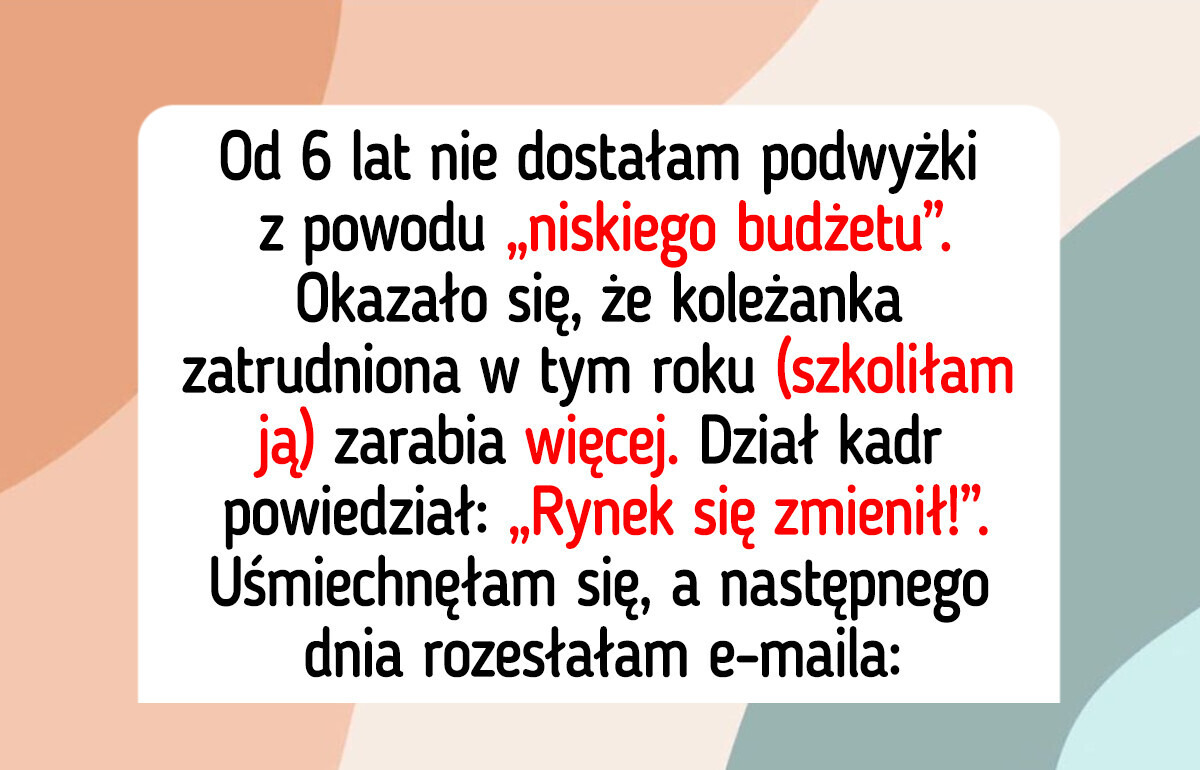 Nie pozwolę, by płacono mi 20 tysięcy mniej niż koleżance, którą przeszkoliłam Nie pozwolę, by płacono mi 20 tysięcy mniej niż koleżance, którą przeszkoliłam