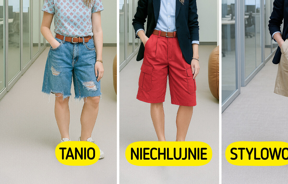 Jak nosić bermudy do biura? 8 sprawdzonych porad na lato 2025