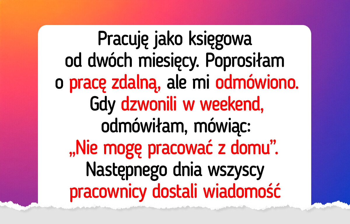 Przestałam odbierać służbowe telefony w weekendy — teraz firma zmienia swoją politykę