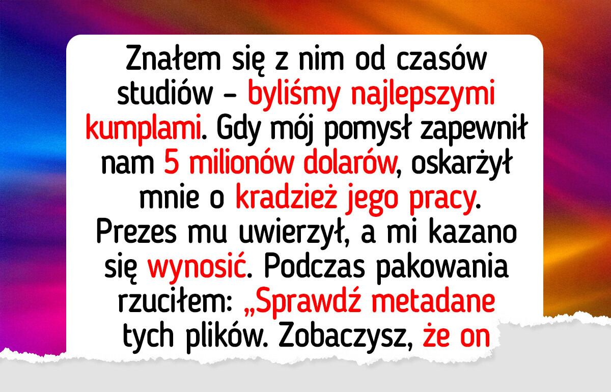 Kolega z pracy chciał mnie ośmieszyć, ale to ja wygrałem — aż wtrącił się dział HR