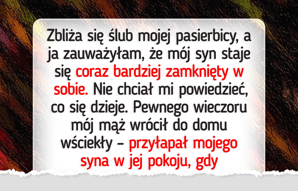 Szokująca prawda zmieniła wszystko — mój syn został wykluczony ze ślubu córki mojego męża