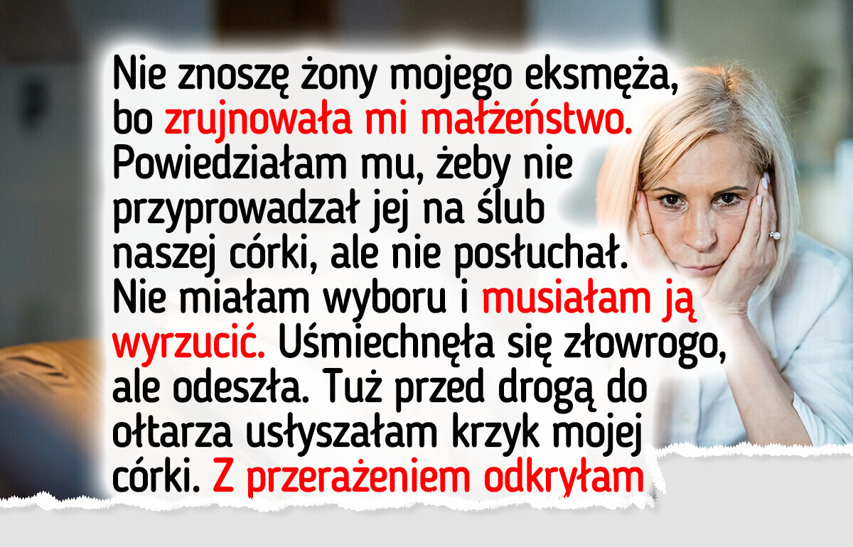 Nie zaprosiłam żony mojego byłego na ślub córki — w odwecie próbowała zniszczyć jej wielki dzień