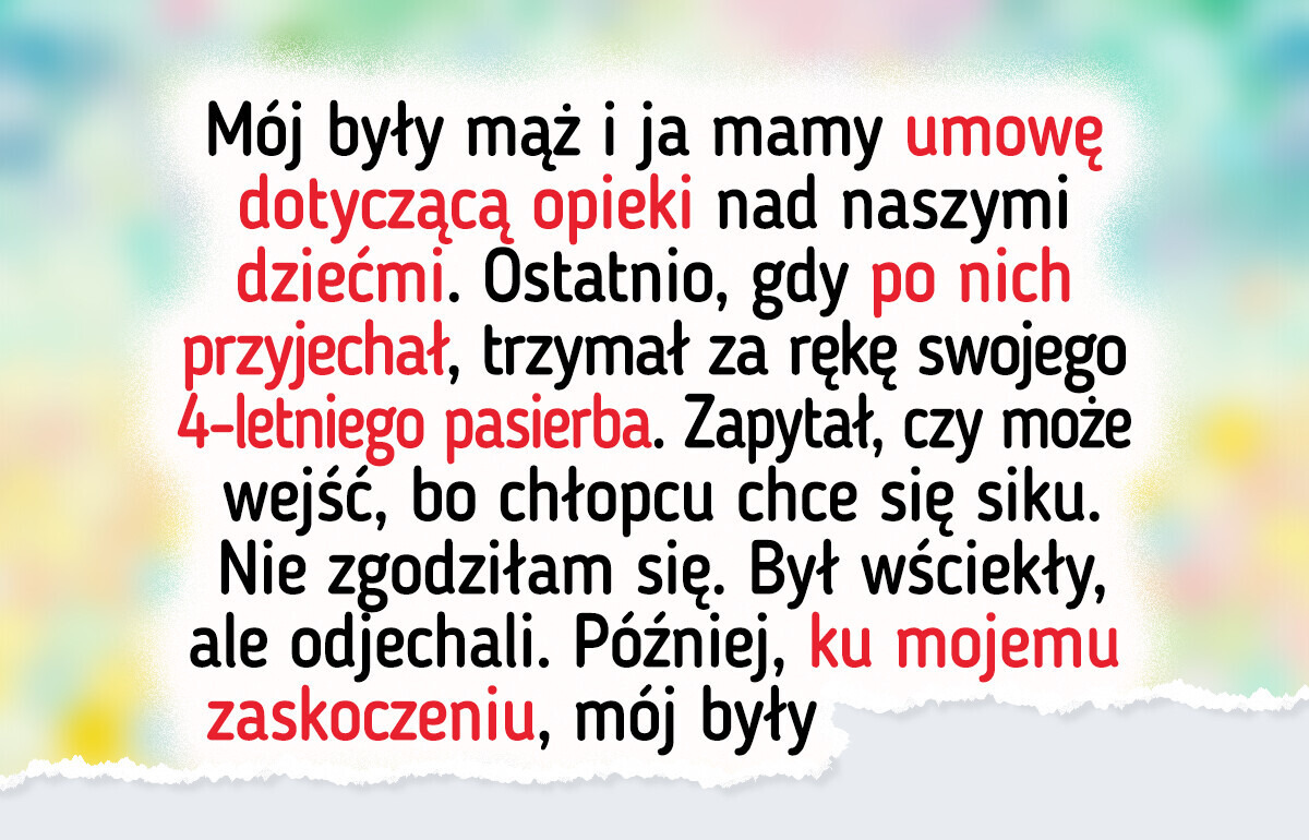 Nie zgodziłam się, by dziecko byłego męża korzystało z mojej łazienki — to nie jest publiczna toaleta Nie zgodziłam się, by dziecko byłego męża korzystało z mojej łazienki — to nie jest publiczna toaleta