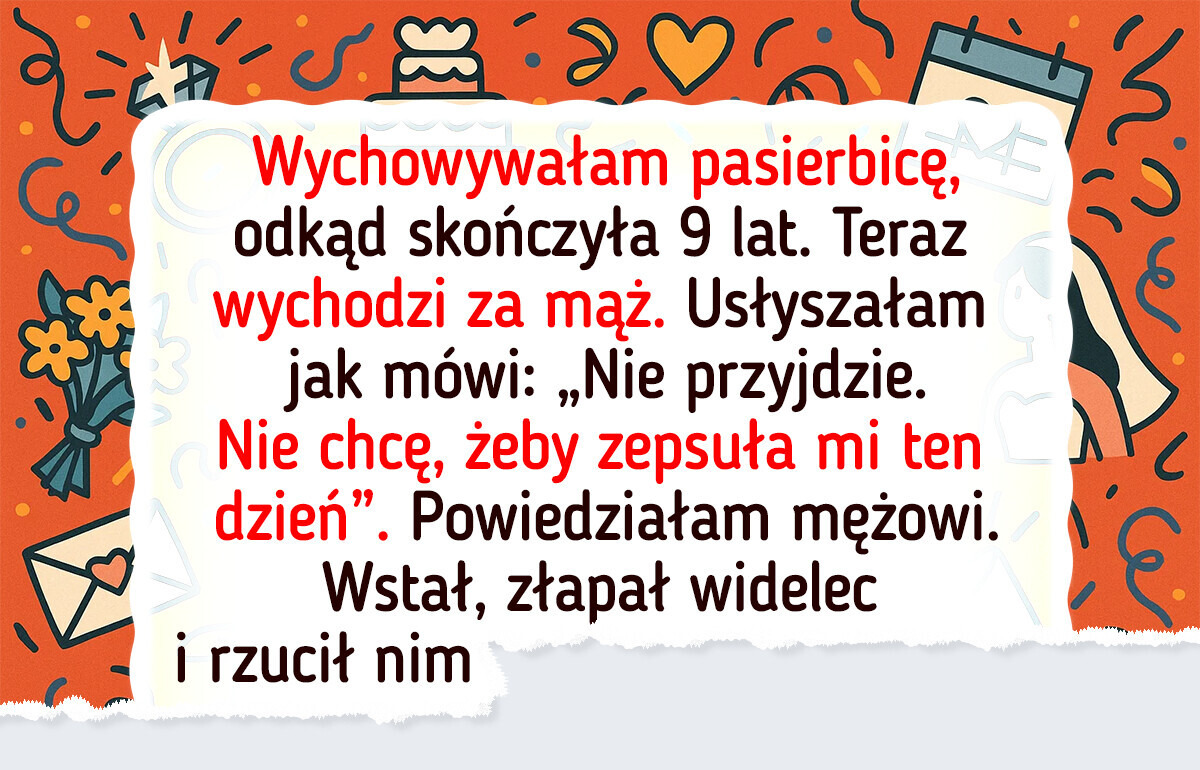 Moja pasierbica powiedziała, że woli swoją „prawdziwą mamę” na ślubie, a reakcja mojego męża wprawiła mnie w osłupienie