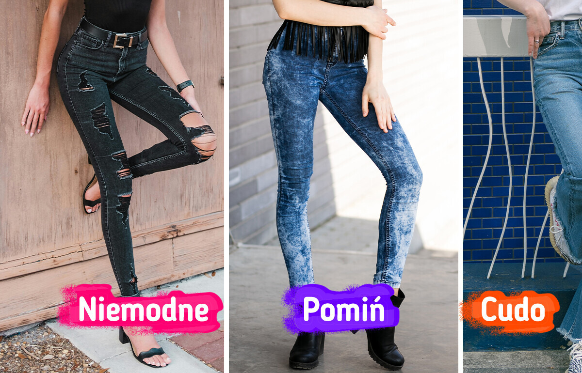 8 trendów w jeansach, które dominują w 2025 roku (spoiler: rurki wracają)