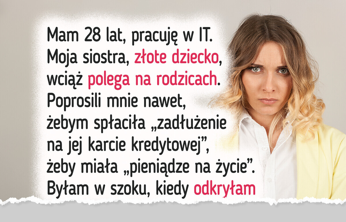 Mam dość samolubnego zachowania mojej siostry, niech ona dorośnie Mam dość samolubnego zachowania mojej siostry, niech ona dorośnie