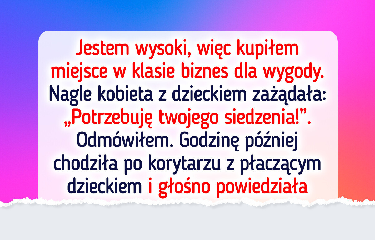 Jedno „nie” na pokładzie samolotu sprawiło, że wszyscy zwrócili się przeciwko mnie
