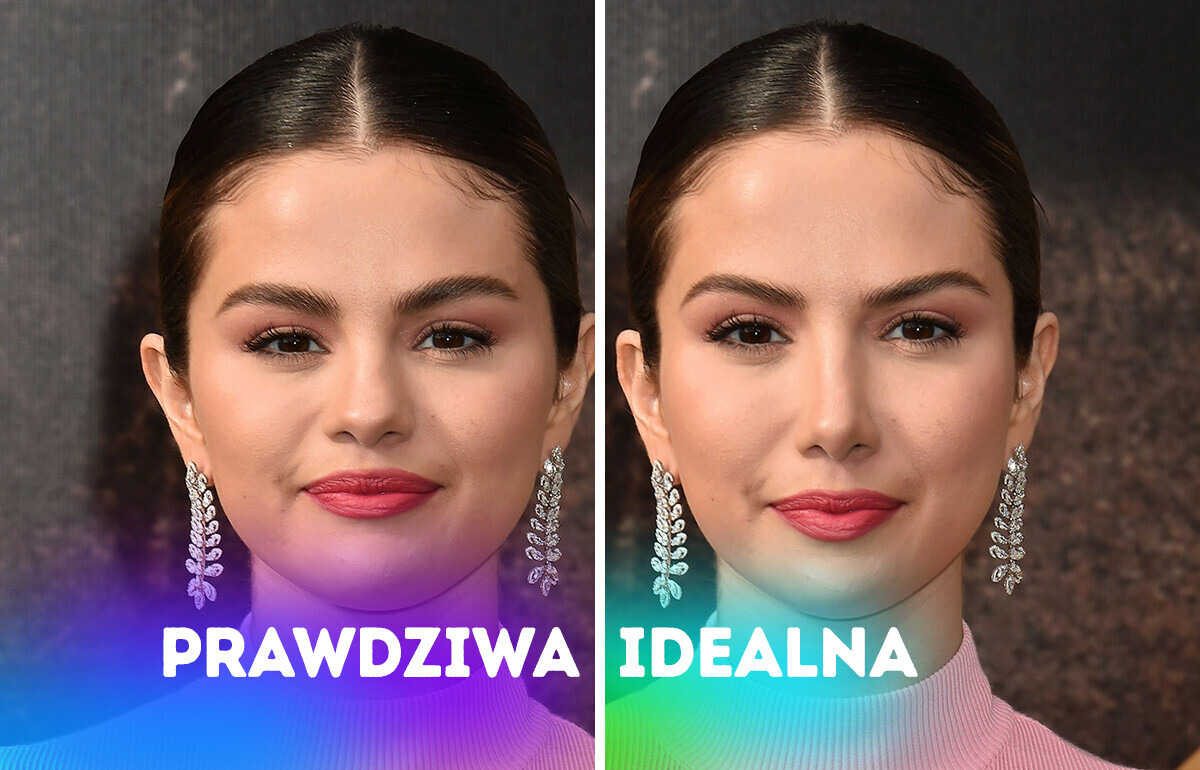 Perfekcyjna vs naturalna twarz – poddaliśmy metamorfozie 18 gwiazd