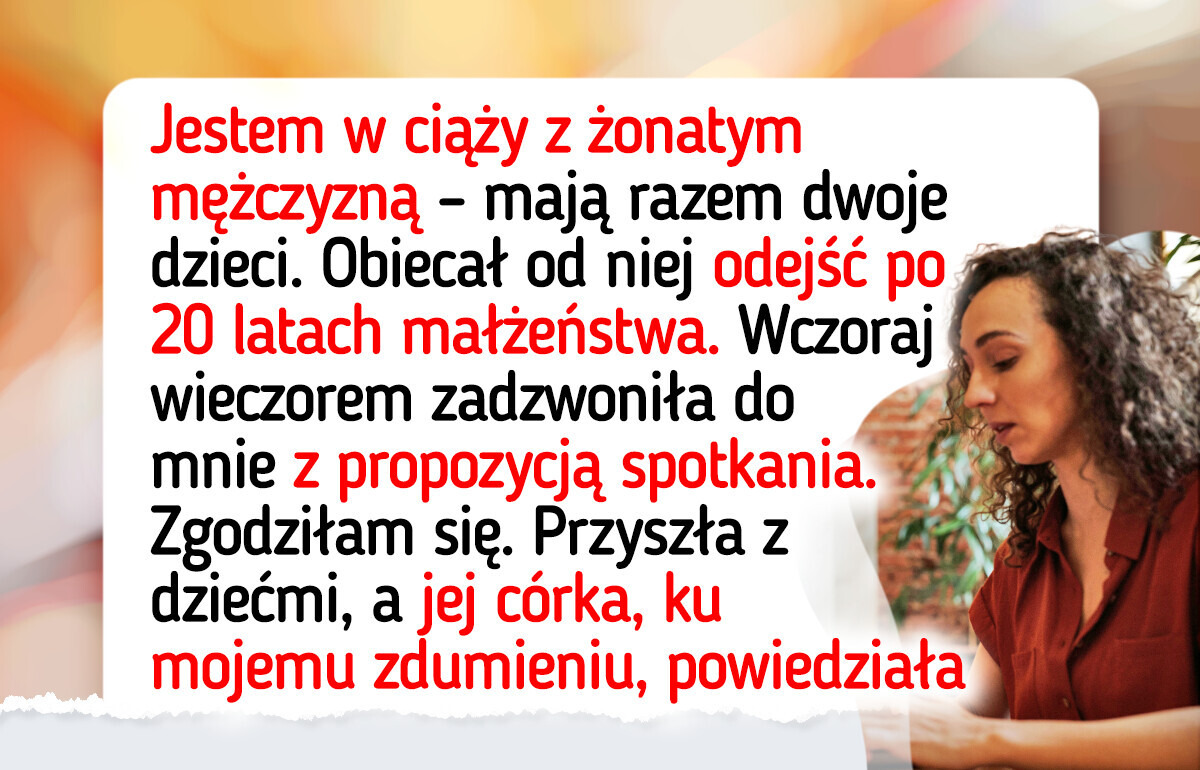 Zaszłam w ciążę i rozbiłam małżeństwo — teraz jego żona chce się spotkać w dziwnym celu