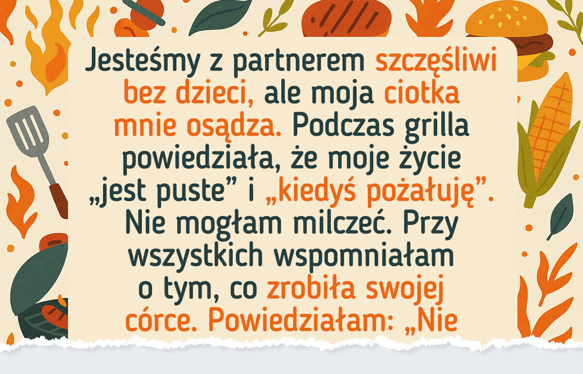 Nie planuję dzieci i nie chcę nacisków rodziny. Ciotka się o tym przekonała