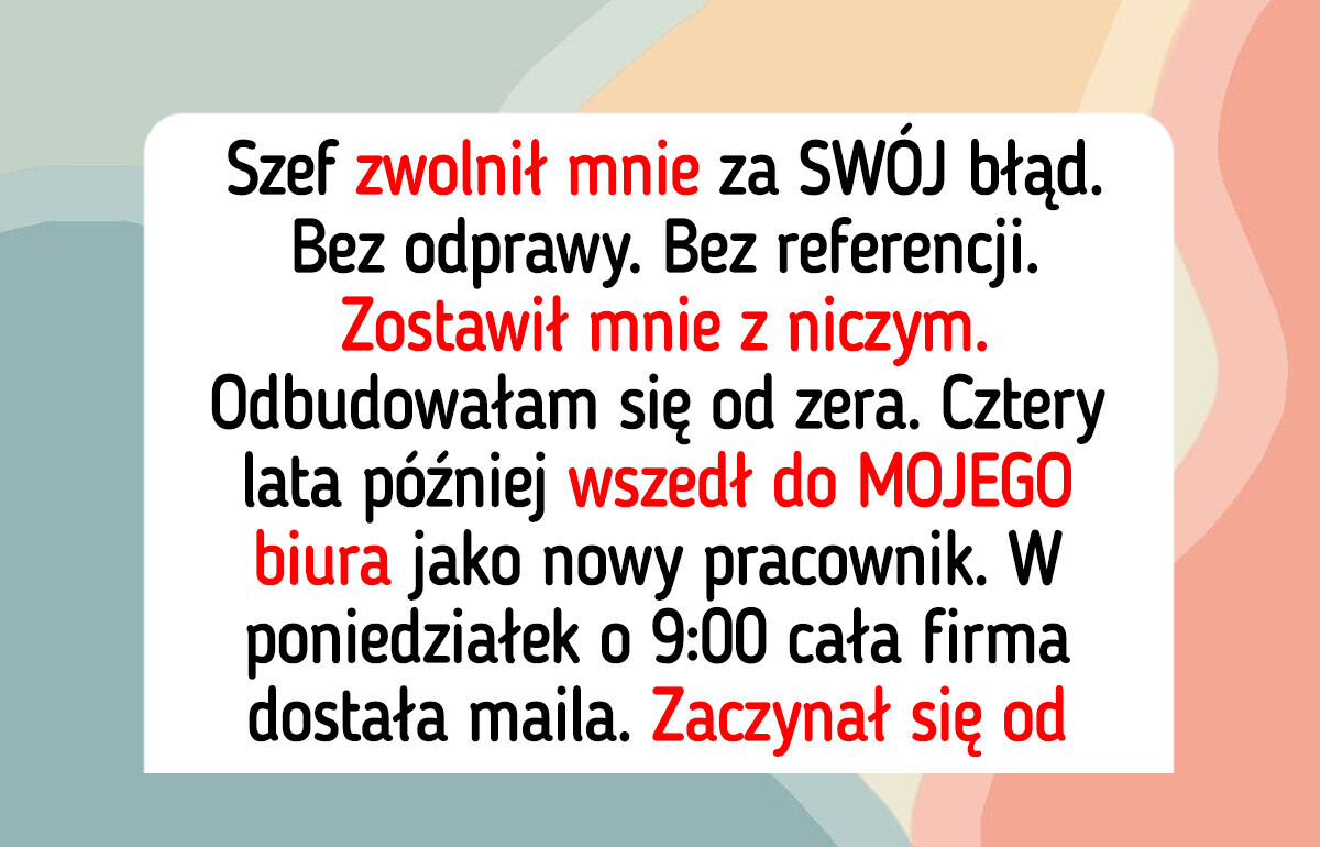 Szef, który zrujnował moją karierę, wrócił — i nie zamierzam milczeć Szef, który zrujnował moją karierę, wrócił — i nie zamierzam milczeć