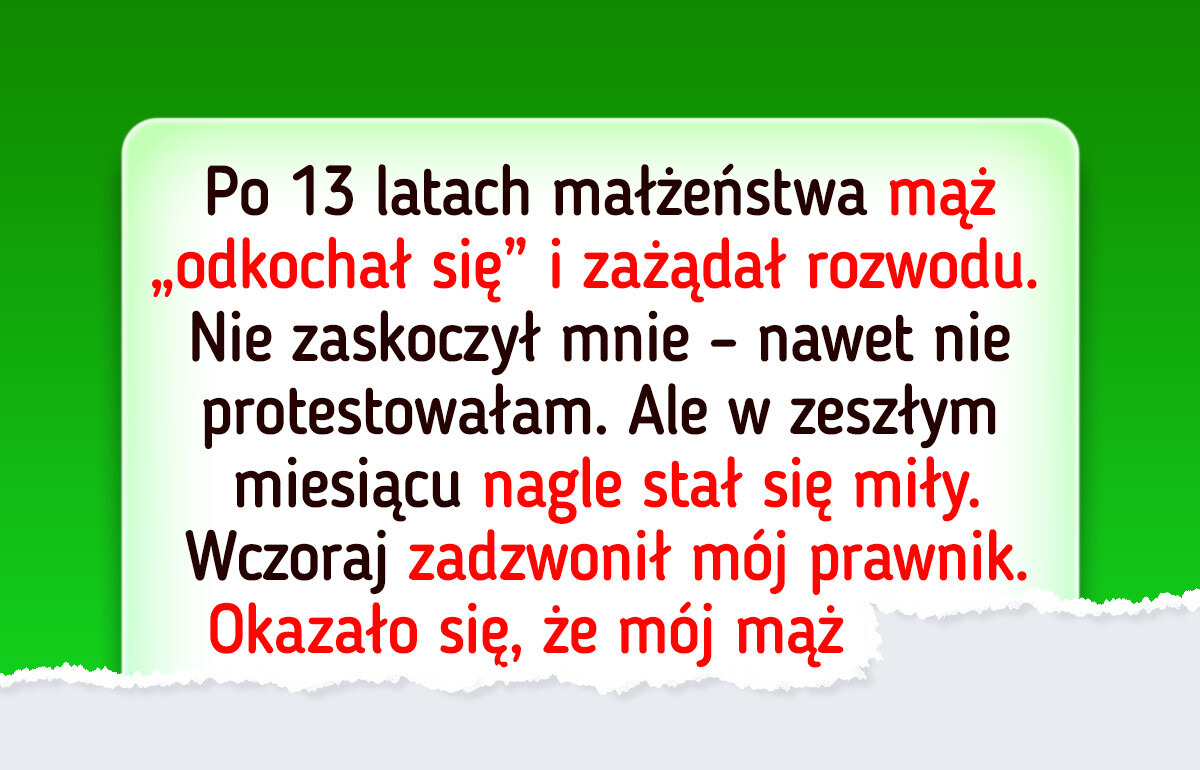 Nie zamierzam być planem awaryjnym mojego męża — jestem człowiekiem, a nie bankiem
