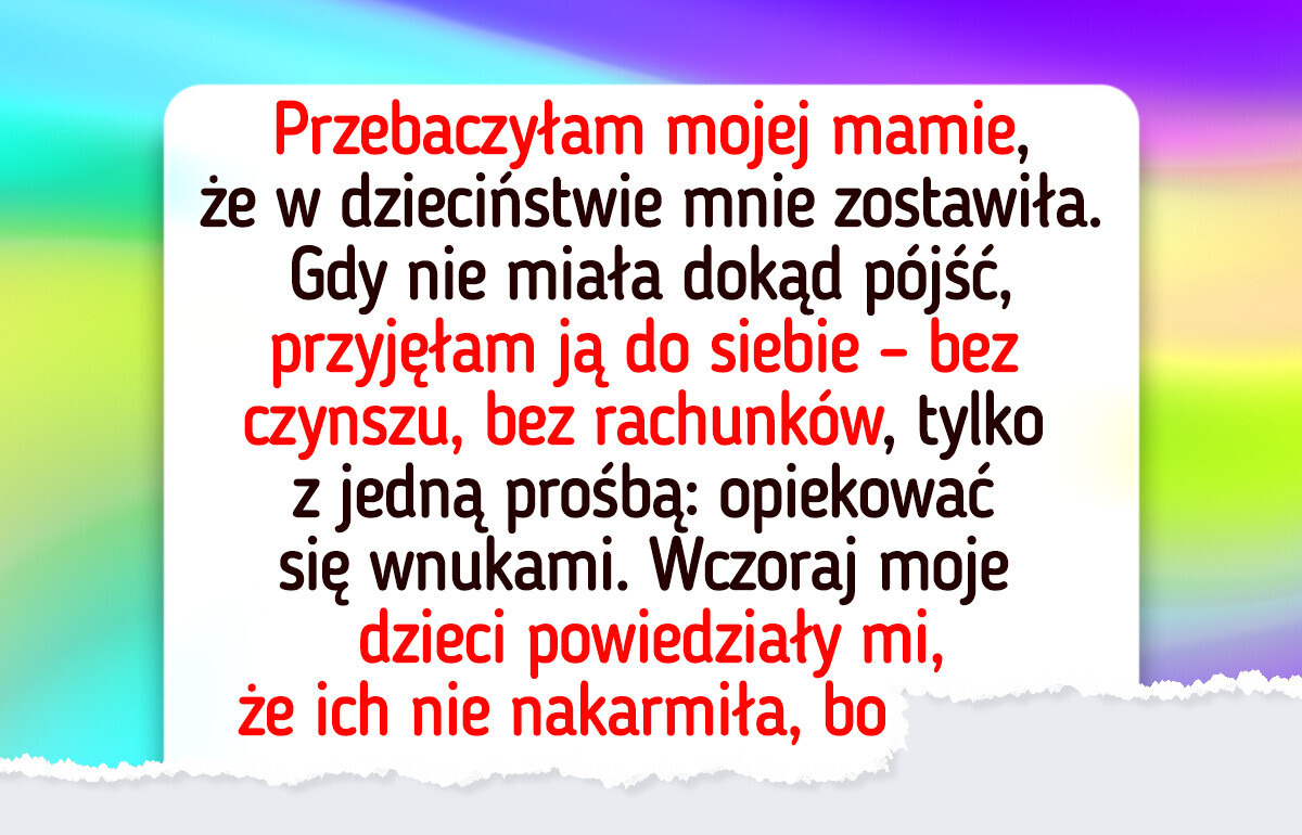 Moja mama żąda zapłaty za pilnowanie wnuków — pokazałam jej, jak wygląda rzeczywistość
