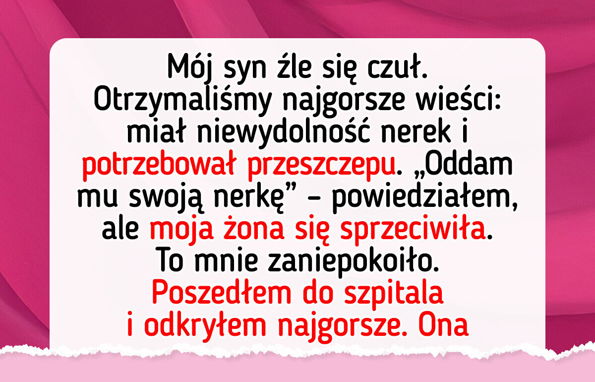 Diagnoza mojego syna odkryła najbardziej wstrząsający sekret rodziny Diagnoza mojego syna odkryła najbardziej wstrząsający sekret rodziny