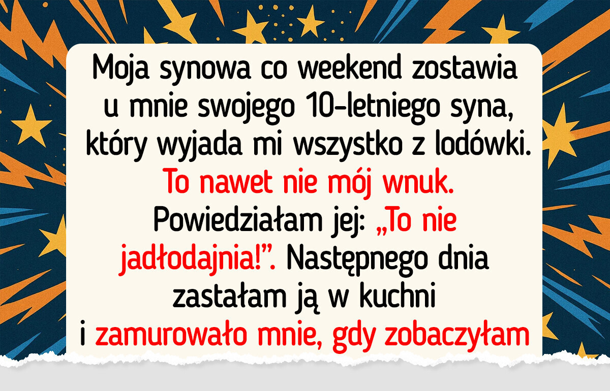 Powiedziałam „nie” opiece nad dzieckiem. Reakcja synowej mnie zaskoczyła