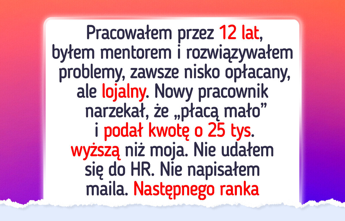 Lojalność nie popłaca, czyli najniższa pensja przy największym doświadczeniu