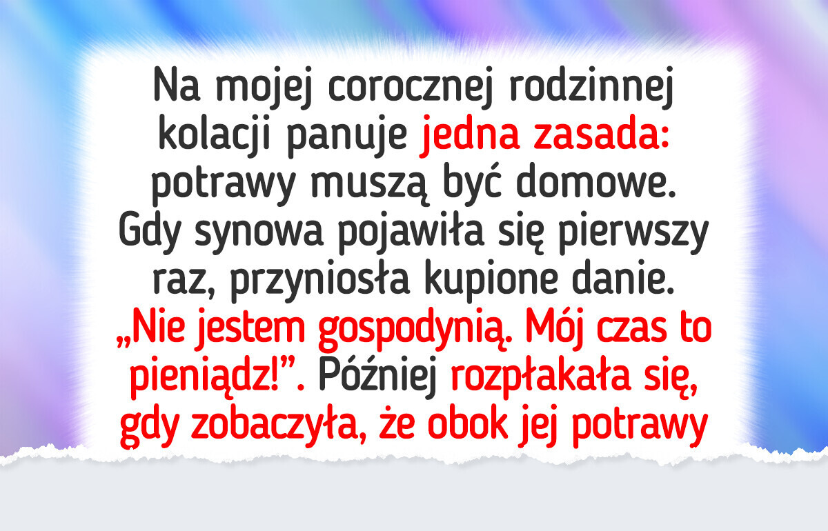 Synowa zlekceważyła zasady panujące w moim domu — i dostała bolesną lekcję Synowa zlekceważyła zasady panujące w moim domu — i dostała bolesną lekcję