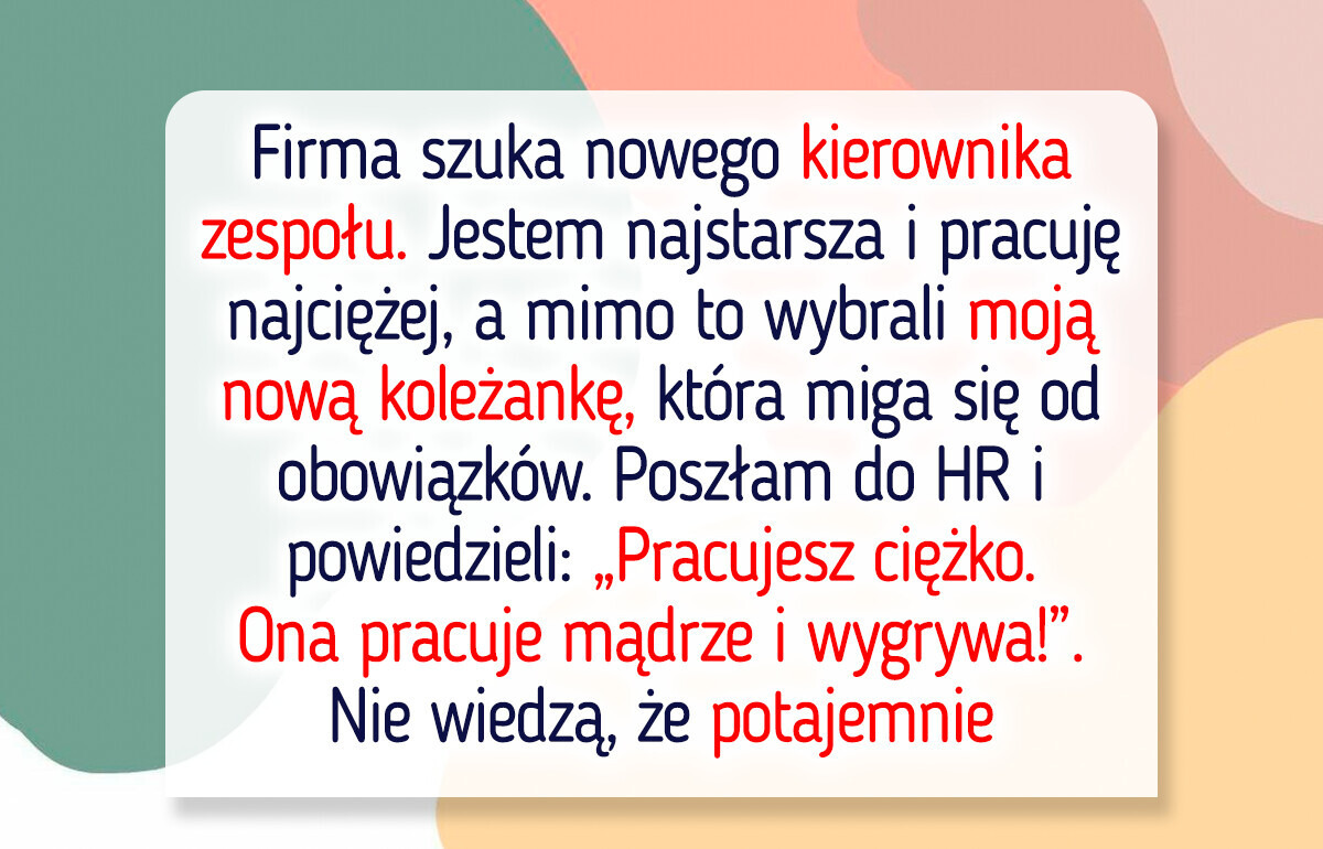 Pominęli mnie przy awansie, ale nie spodziewali się jednego Pominęli mnie przy awansie, ale nie spodziewali się jednego