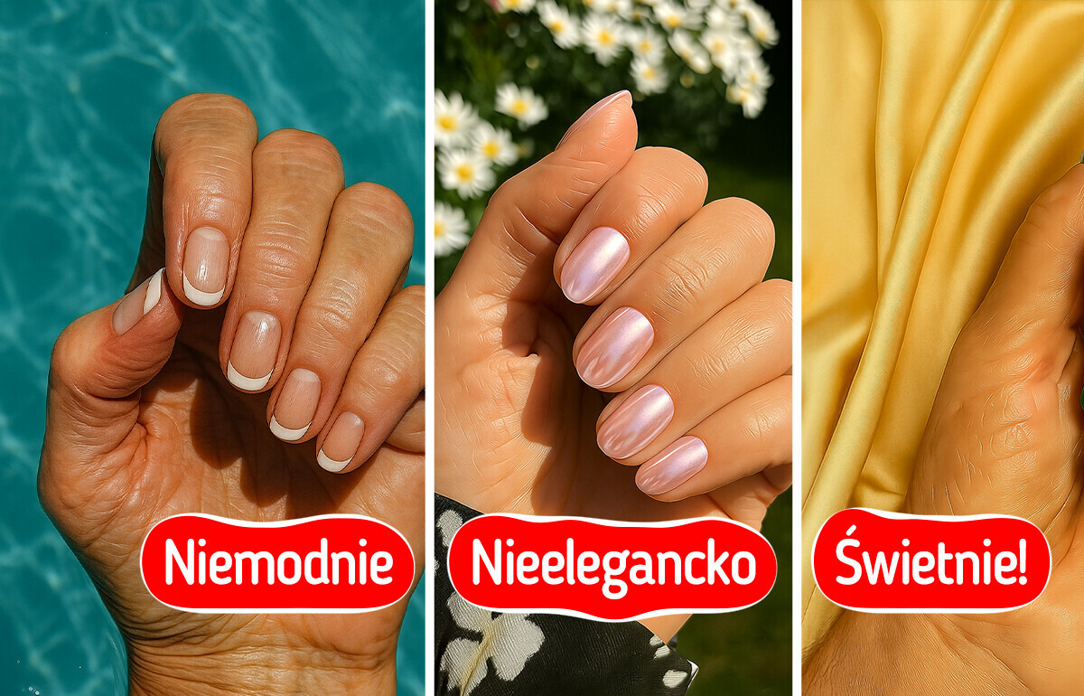 8 pomysłów na letni manicure dla kobiet 50+