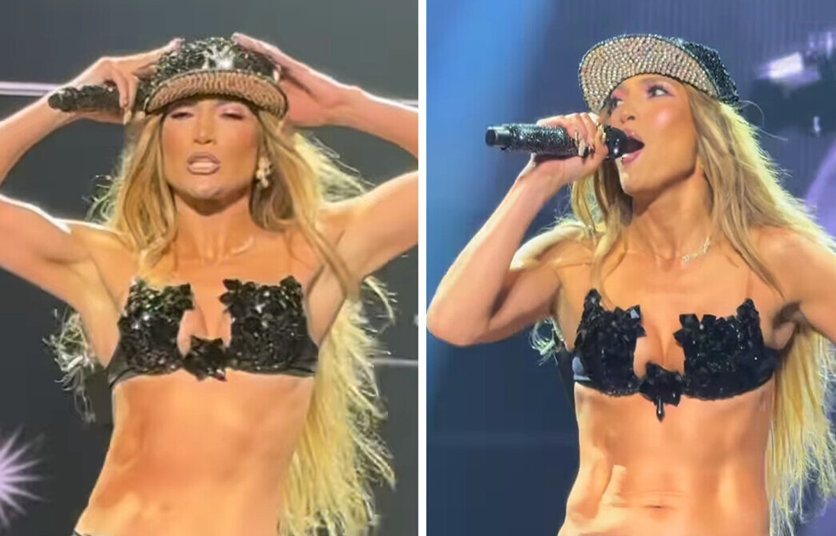 Jennifer Lopez olśniewa w skąpym staniku i odważnych spodniach — wszyscy mówią to samo Jennifer Lopez olśniewa w skąpym staniku i odważnych spodniach — wszyscy mówią to samo