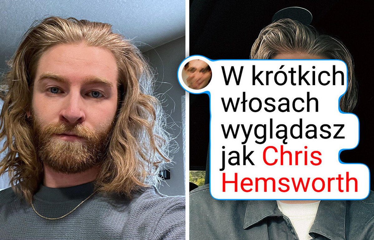 15 mężczyzn, którzy pokazali, że nowa fryzura robi ogromną różnicę