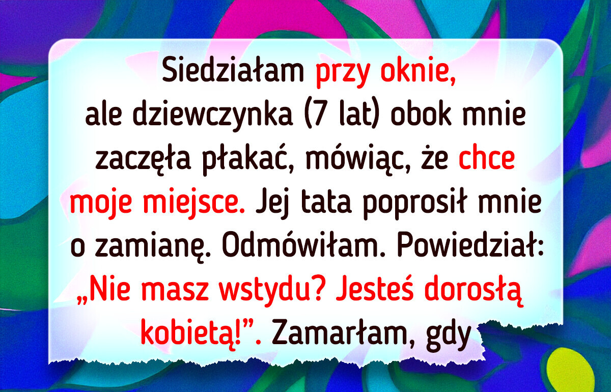 Kupiłam swoje miejsce – żaden roszczeniowy rodzic ani dziecko mi go nie zabierze