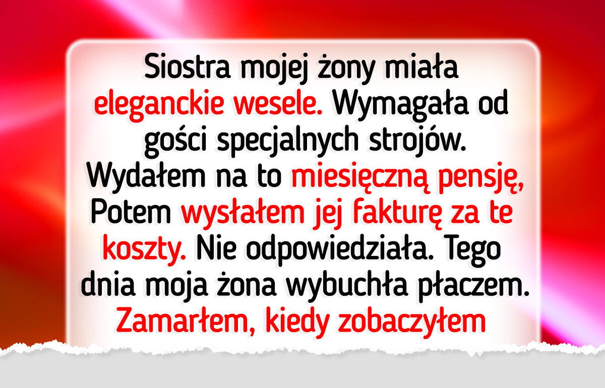 Nie wydam miesięcznej pensji, żeby być gościem na weselu