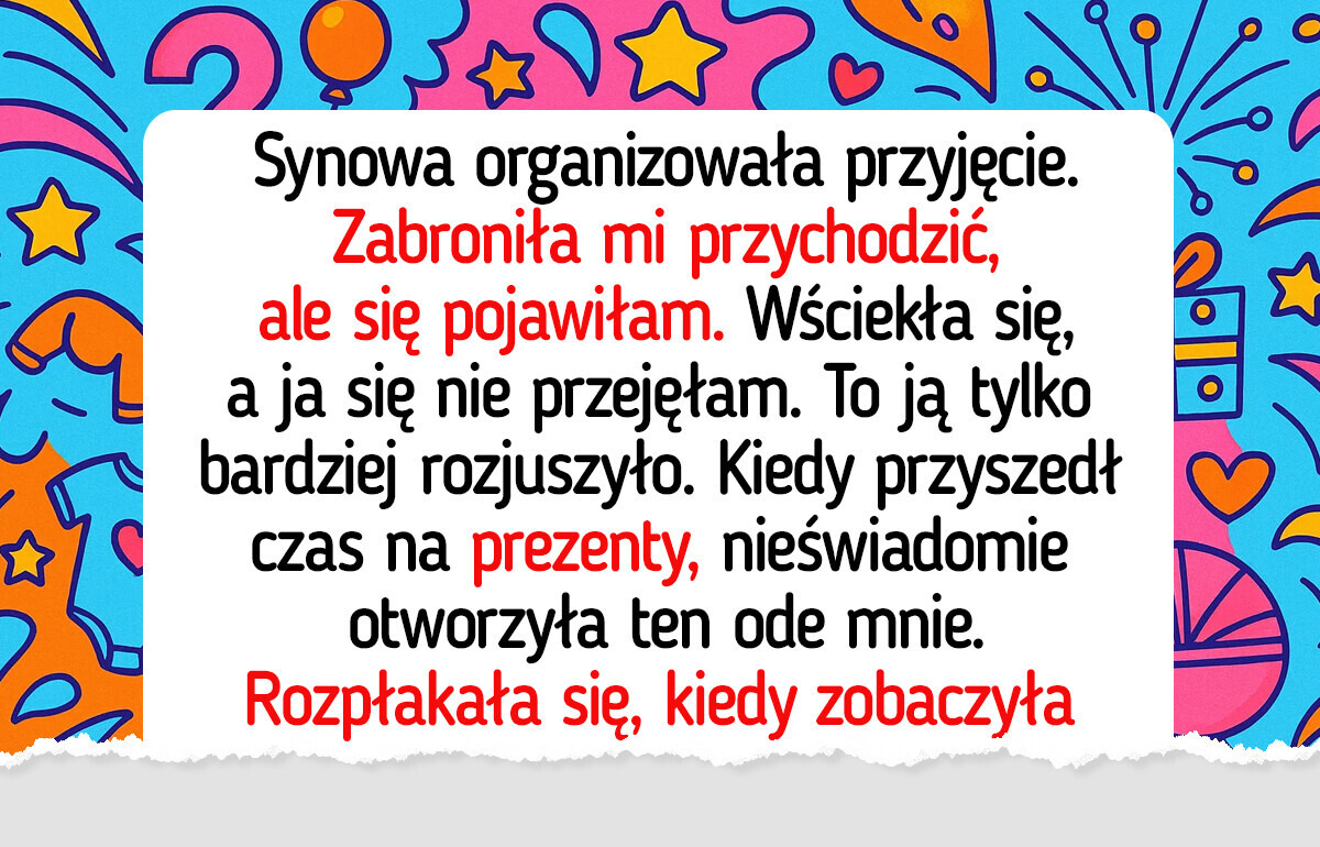 Synowa mnie poniżyła, ale szybko dopadła ją karma Synowa mnie poniżyła, ale szybko dopadła ją karma