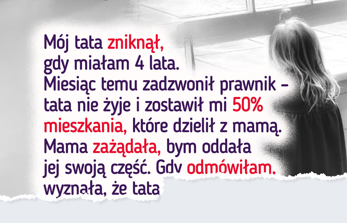 Zachowałam spadek dla siebie. Mama ujawniła prawdę, której nie byłam gotowa usłyszeć