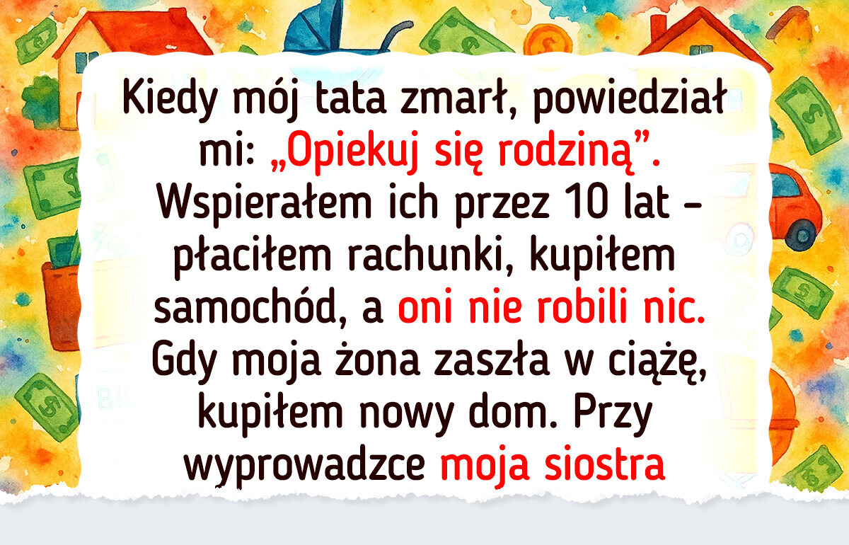 Utrzymywałem rodzinę przez lata — a gdy moja żona zaszła w ciążę, oni obrócili się przeciwko mnie Utrzymywałem rodzinę przez lata — a gdy moja żona zaszła w ciążę, oni obrócili się przeciwko mnie