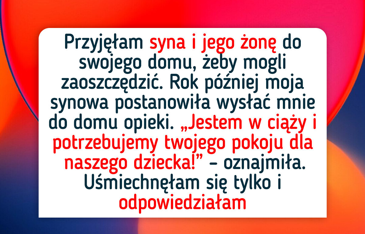 Nie pozwolę, by ciąża synowej była pretekstem do wyrzucenia mnie z domu Nie pozwolę, by ciąża synowej była pretekstem do wyrzucenia mnie z domu