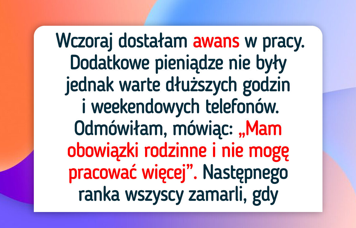 Odmówiłam awansu, a HR zareagował w szokujący sposób Odmówiłam awansu, a HR zareagował w szokujący sposób