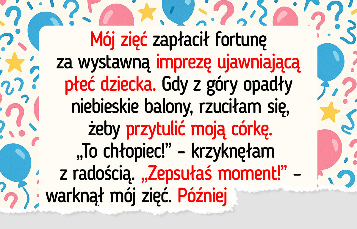 Zięć przesadził na oczach wszystkich, ale szybko tego pożałował