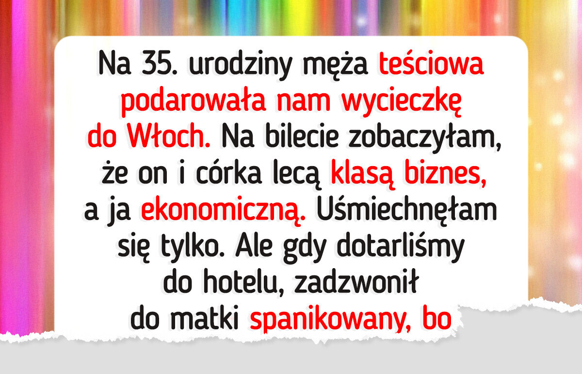 Teściowa mnie upokorzyła, a mąż tylko patrzył